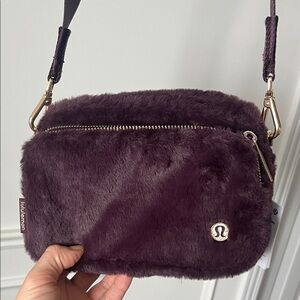 lululemon athletica Plush Purple Crossbody Bag